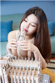 美女被男生桶